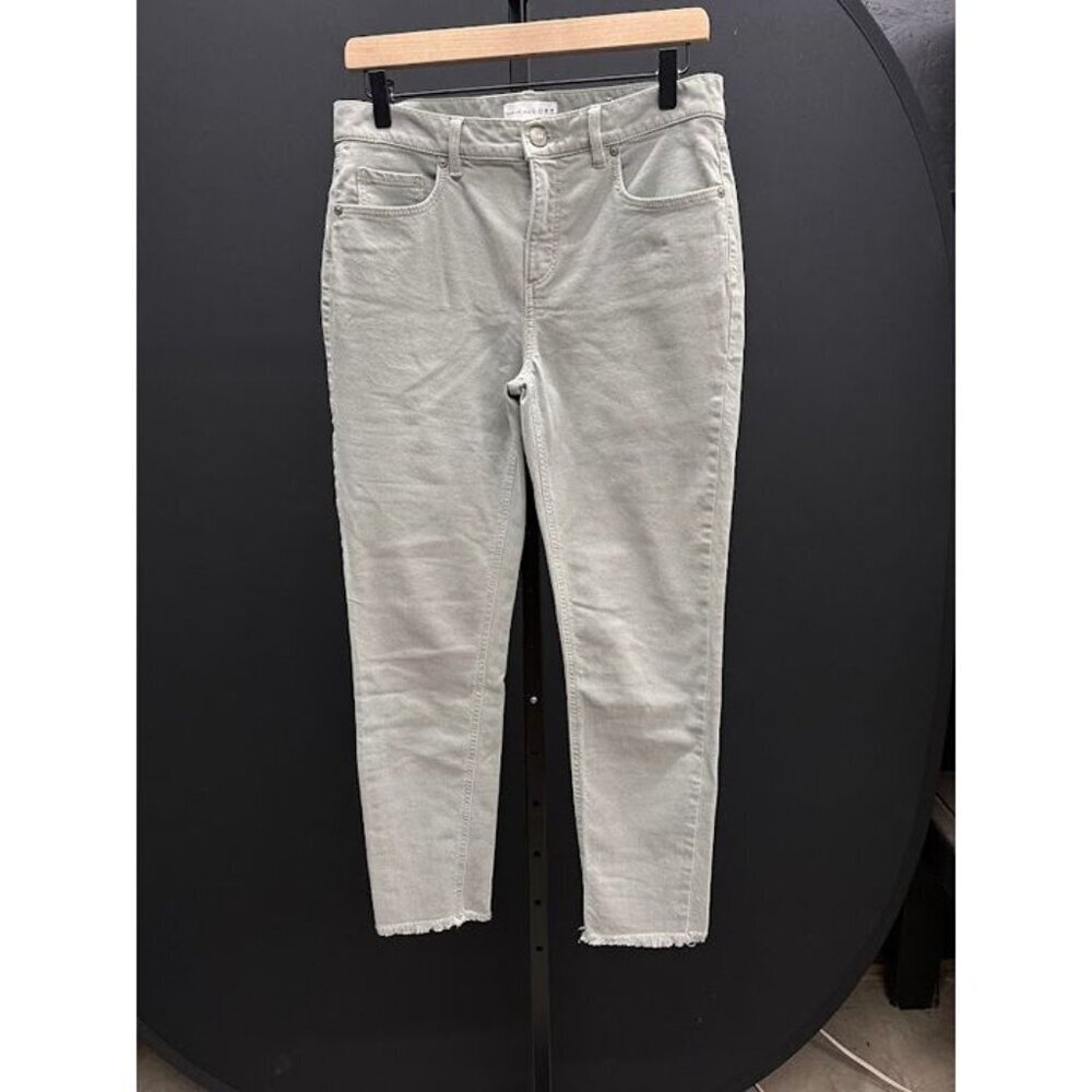 LOFT Modern Skinny Crop Raw Hem Jeans